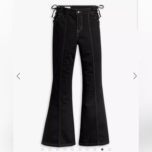 Levi's® X Barbie Ferreira Lace-up Flare Jeans